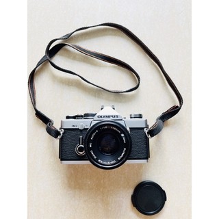 Máy ảnh film Olympus OM2 Silver + lens Olympus Zuiko MC 50mm f1.8 ngàm OM
