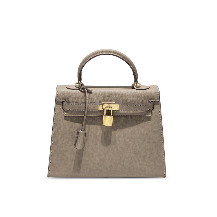 Túi hm size 20, 25 da sần Mã M11 màu đen, màu xám, màu đỏ, hm màu trắng khóa vàng khóa bạc tặng kèm khăn