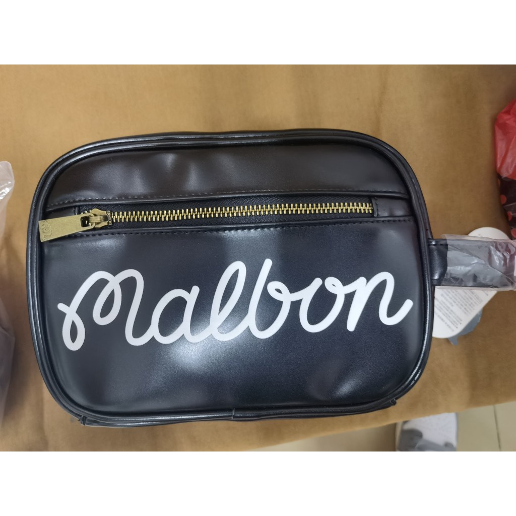 Túi Golf cầm tay da bóng cao cấp Malbon Hàn Quốc 2023