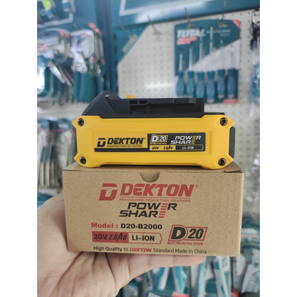 Pin Dekton B2000 Chân Pin Dewalt D20-B2000