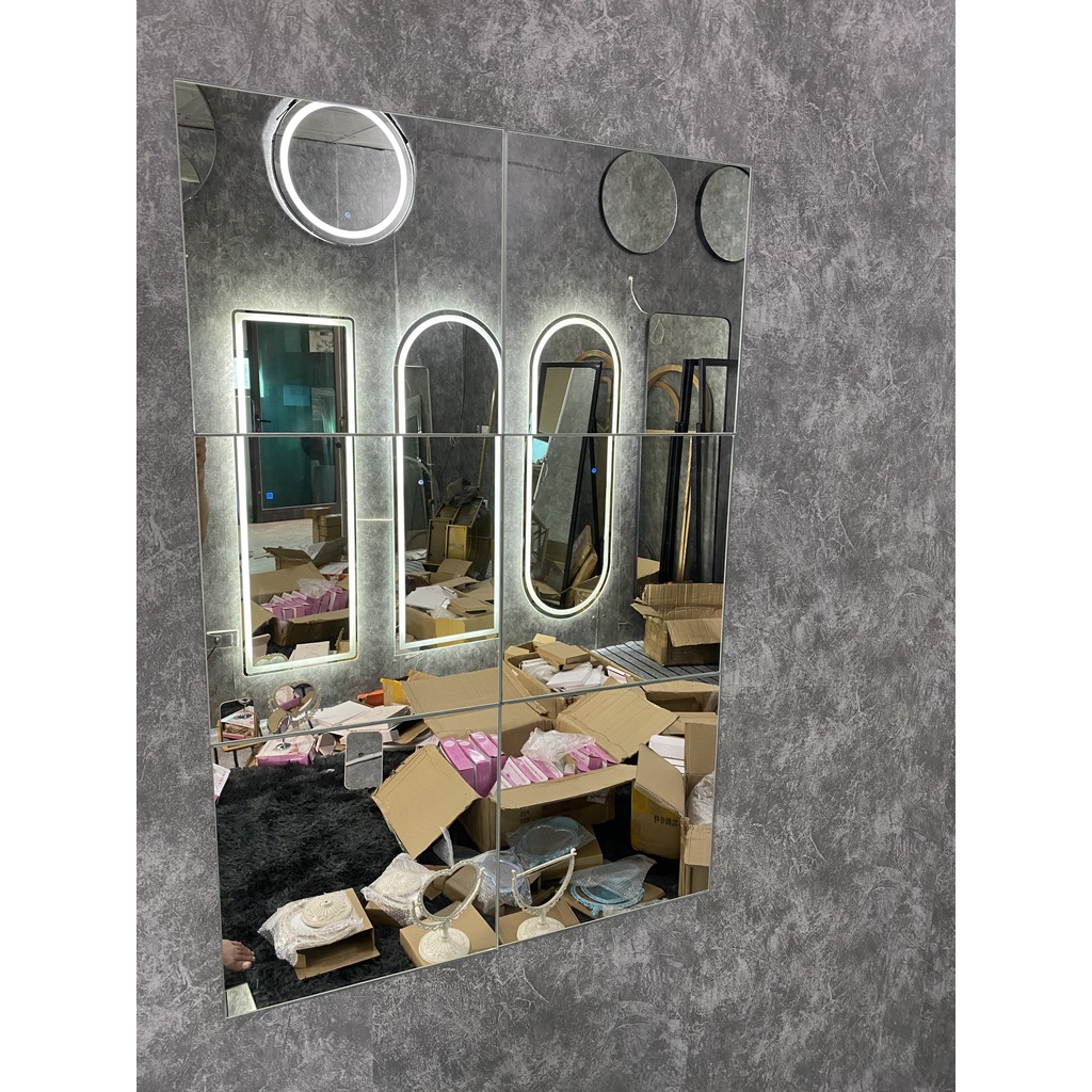 Gương dán tường kích thước TO 20*20cm và 30*30cm