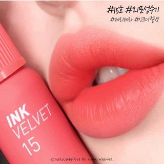 Son ink mới màu 15 hồng đào nhẹ nhàng siêu đẹp