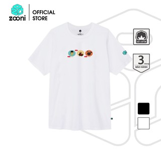 Áo Thun Zooni 3animal Unisex Tee Basic 100 Cotton