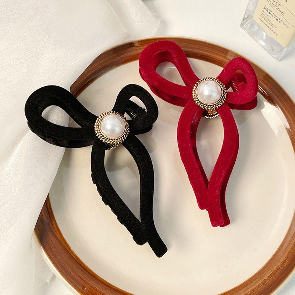 Kẹp Tóc Hình Nơ Phong Cách Hàn Quốc Ngọt Ngào Cho Nữ