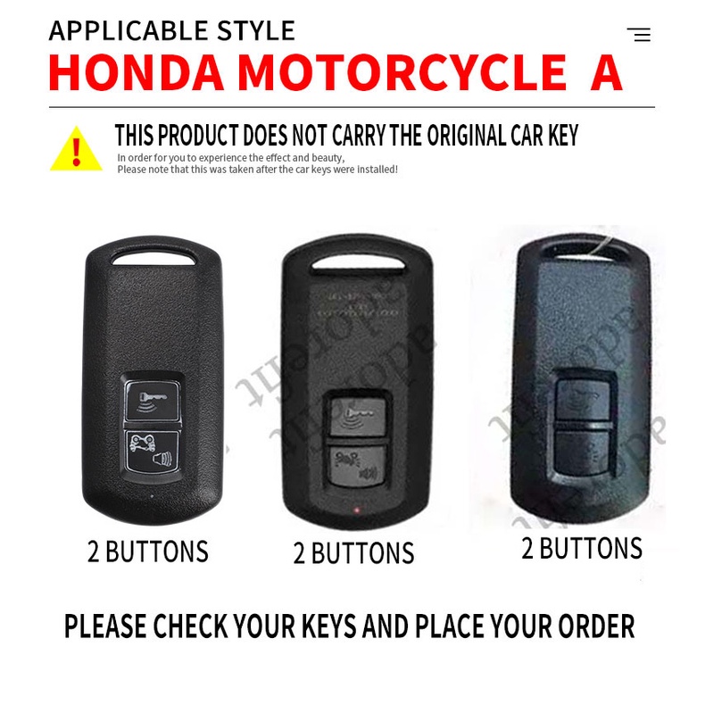 Vỏ Chìa Khóa Điều Khiển Từ Xa Cho Honda AB 2020 Vision Vario 150 Click Lead Air Blade