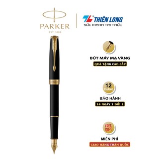 Bút máy cao cấp parker sonnet matte black gt tb-1950875