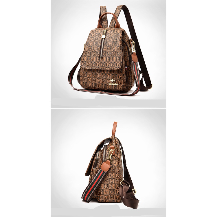 Ba Lô Da Chống Trộm In Hoạt Hình Chuwanglin Dễ Thương Cho Nữ