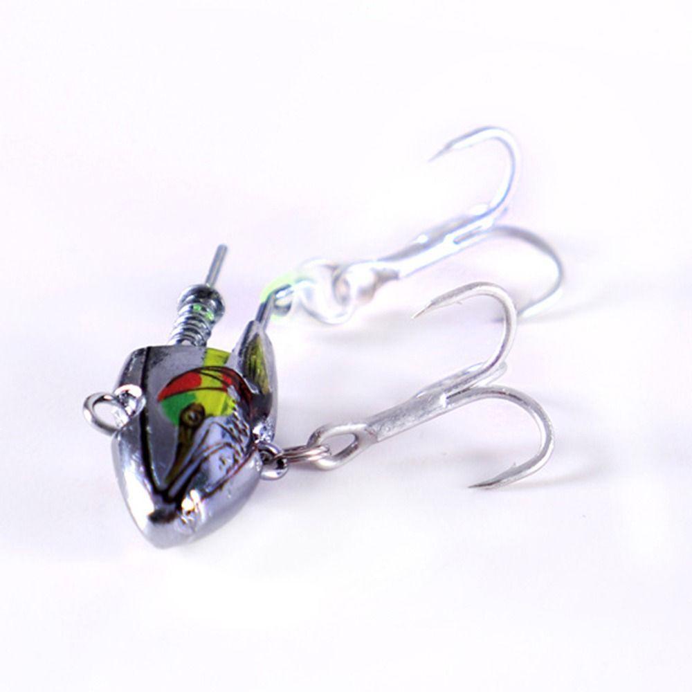 MAYSHOW 9cm / 15g 11cm / 25g oft bass đầu ait đầu câu cá ruồi ilicone 14g / 19g / 28g :ead : ead hook