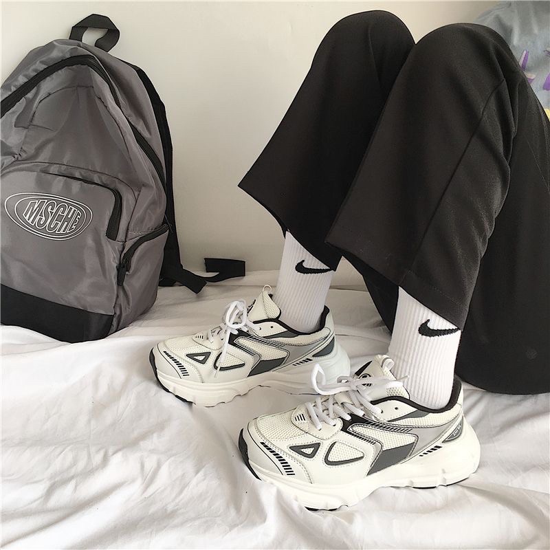 Giày Thể Thao Sneaker Nam Nữ Độn Đế Style Ulzaang Hàn Quốc