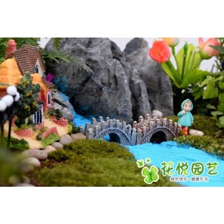 Tiểu cảnh Cầu Vòm Đá - Terrarium - Charm trang trí - Phụ kiện trang trí, sticker, sen đá, xương rồng