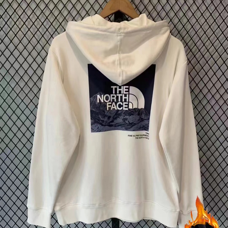 The north Face Áo Hoodie 100% Nhung Thể Thao Thời Trang Nam Nữ