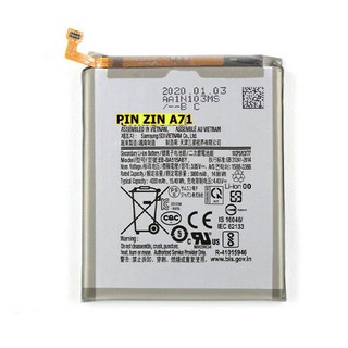 Pin samsung galaxy A71 zin máy