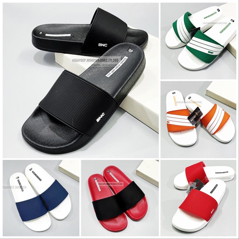 DÉP NAM QUAI NGANG PU - BNC FASHION