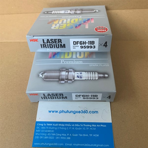 Bugi NGK Iridium Laser dùng cho xe Vios, Yaris, Wigo, Avanza, Rush (Cái)