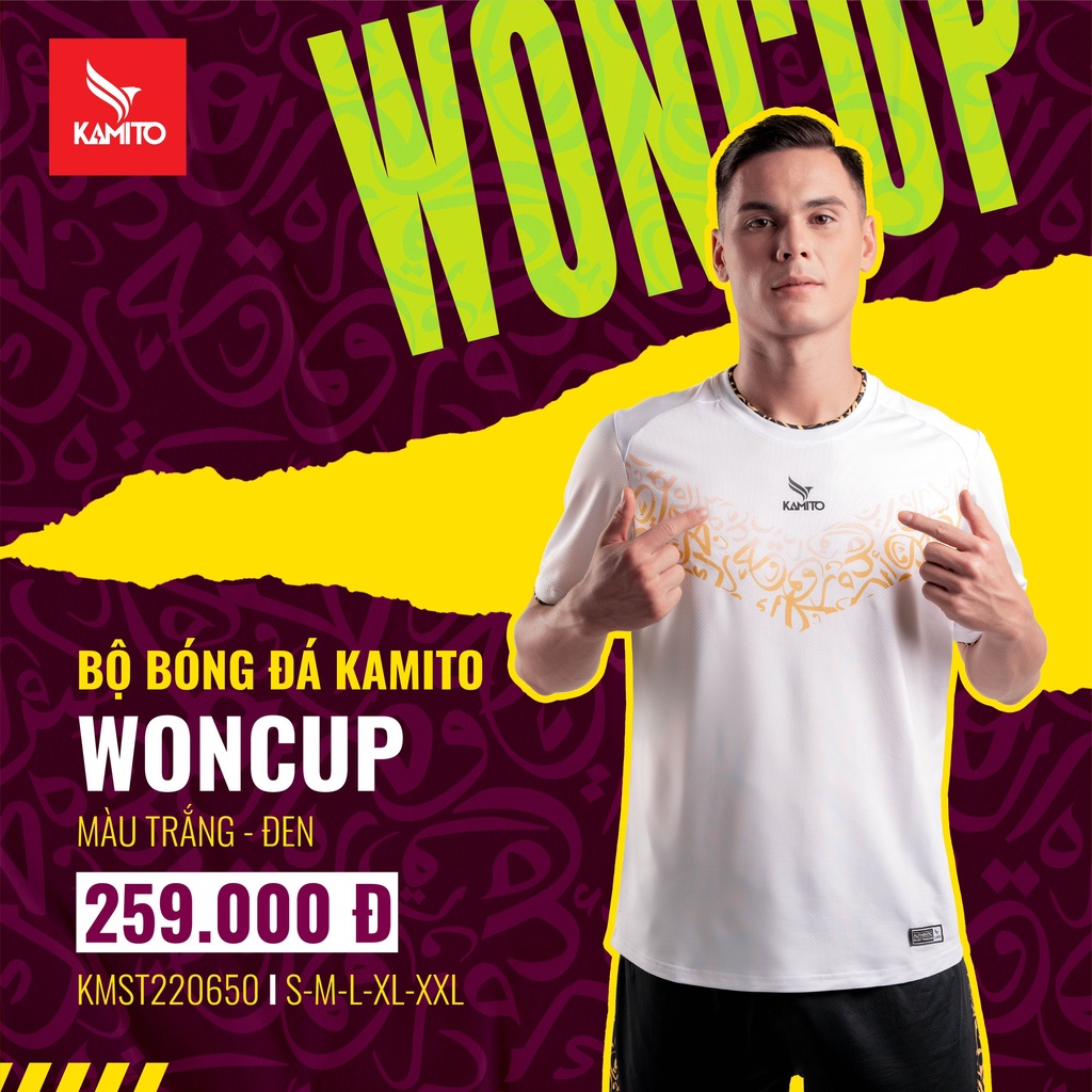BỘ QUẦN ÁO BÓNG ĐÁ WONCUP