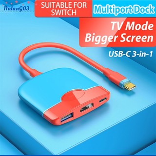 Dock Chuyển Đổi Usb C Sang Hdmi Cho Nintendo Ns Hdmi-compatible 4k 100w Pd