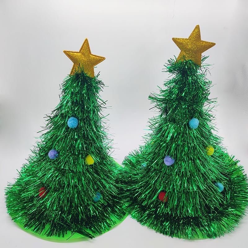 Mũ cây thông noel giáng sinh, mũ cosplay độc lạ cây thông