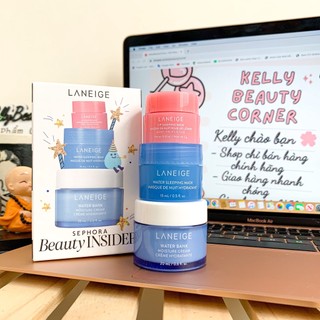 Set 3 món dưỡng ẩm xuất Pháp Laneige Beauty Insider