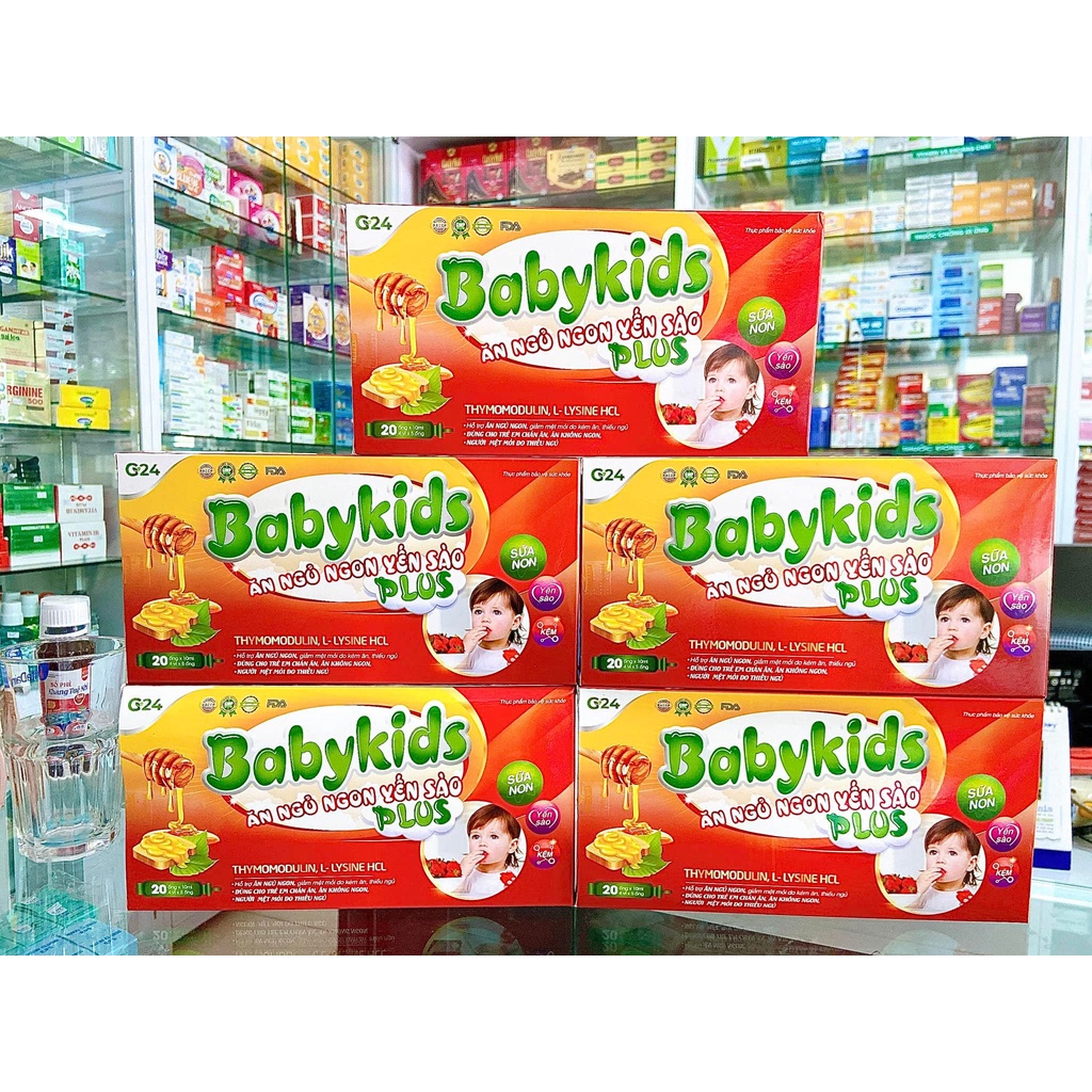 BABYKIDS Ăn Ngủ Ngon Yến Sào