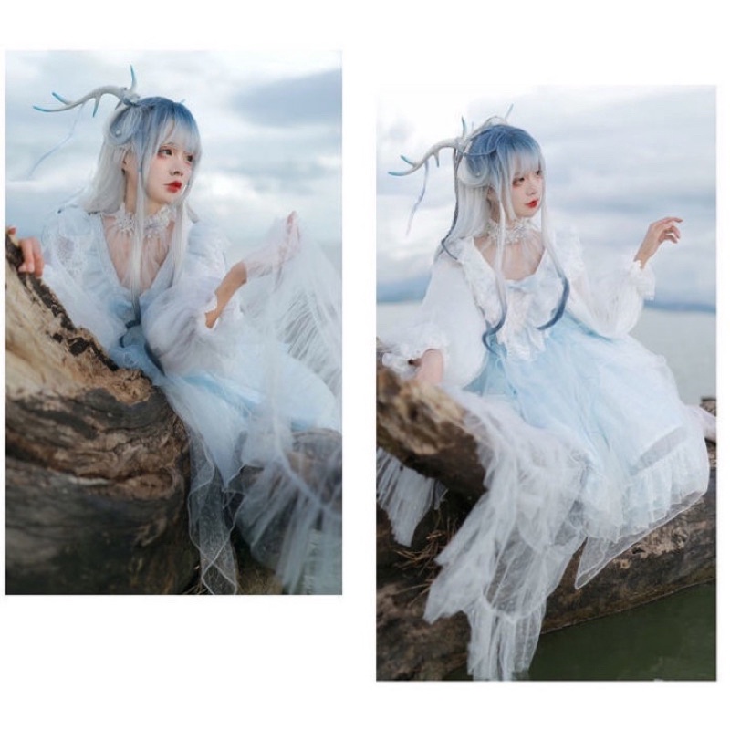 Áo ren lolita cao cấp - Kèm ảnh thật🧸