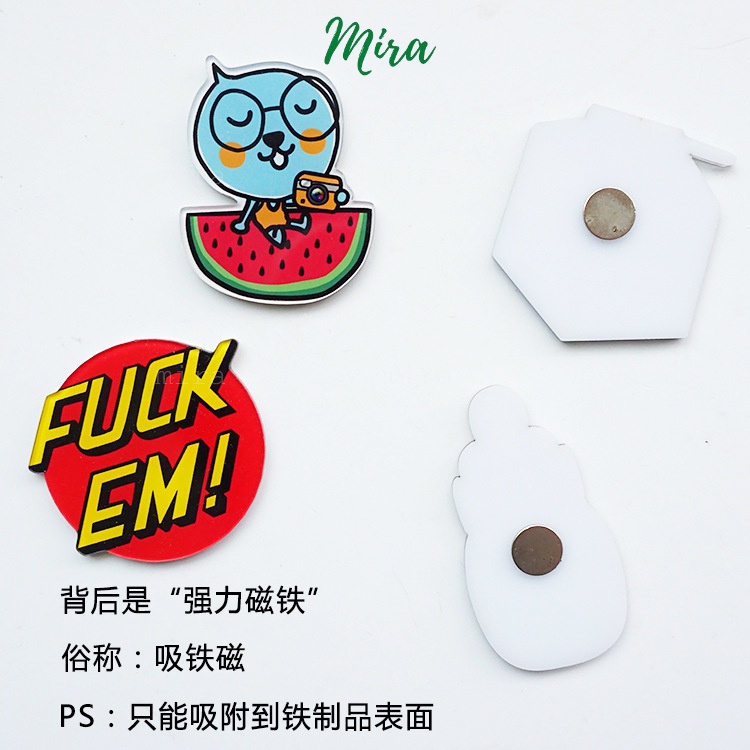 Ghim Cài Kỳ Lân,  Ngựa Pony Unicorn, Ngựa 1 Sừng Huy Hiệu Acrylic, Pin Cài Áo, Trâm Balo Đi Học Cực Cute MIRA-GC00547