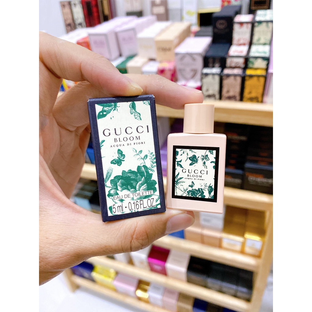 Nước Hoa Gucci Bloom 5ml, Gucci Ambrosia mini, Nước Hoa Mini Nữ hàng chính hãng CILA HOUSE