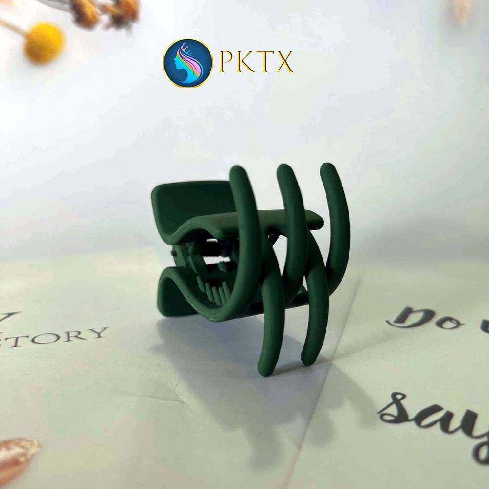 Kẹp tóc 5 răng nhám các màu HÀNG NHẬP KHẨU