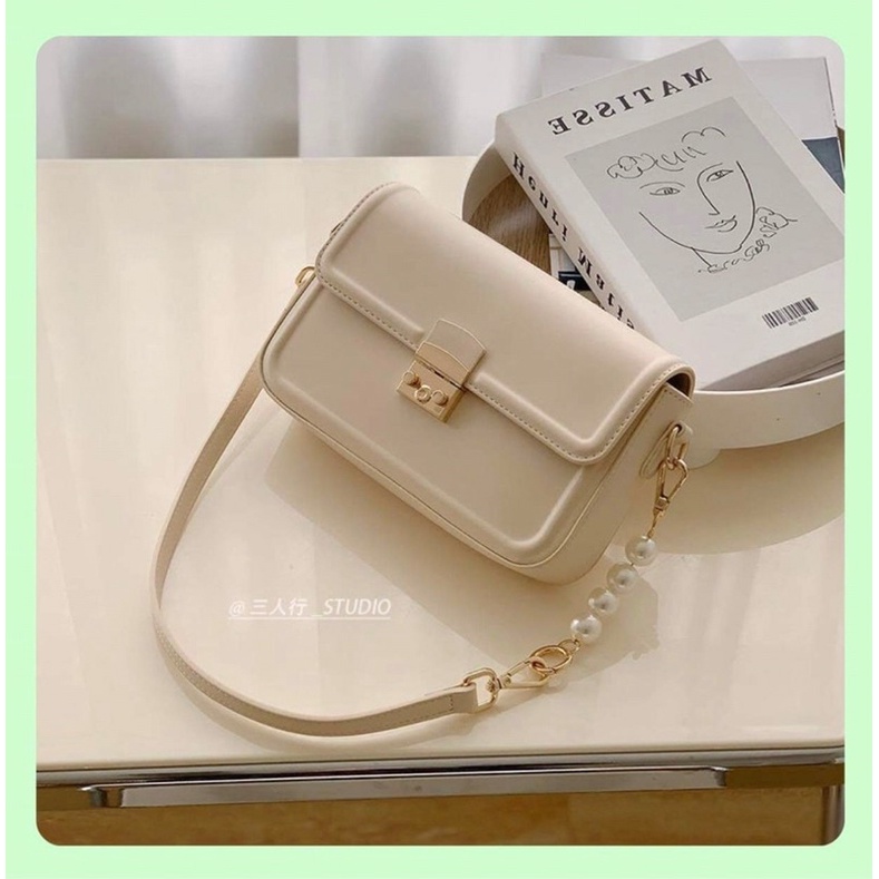 [ Kèm Ảnh Thật] Tui Xach Nữ Túi Dây Ngọc Phong Cách Hàn Quốc Mới Năm 2022 - Tiệm Túi Nhà Bon