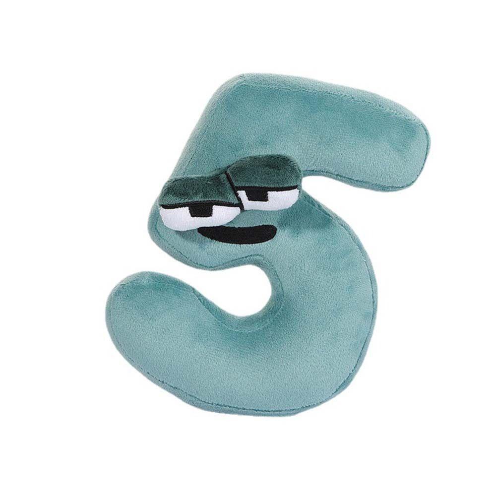 Đồ chơi nhồi bông Mềm Mại Hình Chữ Số 0-9 Trang Trí Nhà Cửa