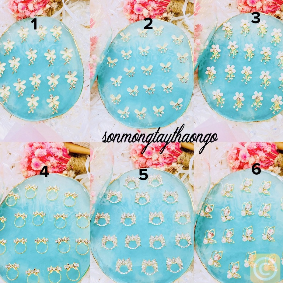 (Hàng mới về) Charm xinh đính móng dành cho Nail 7k/cái