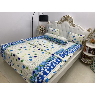 Bộ Ga Thun Hàn Quốc Mẫu Tim