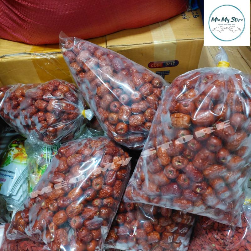 Táo Đỏ Không Hạt Sấy Lạnh Gói 500gram hoặc 1kg