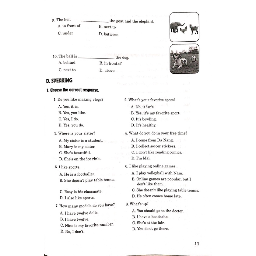 Sách - Bài Tập Trắc Nghiệm Tiếng Anh 7