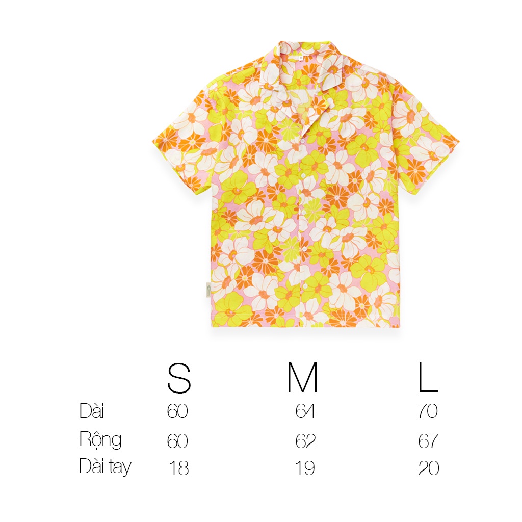 Áo sơ mi danton Hoa