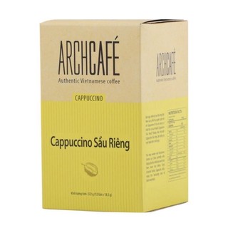 Cà phê cappuccino sầu riềng archcafe
