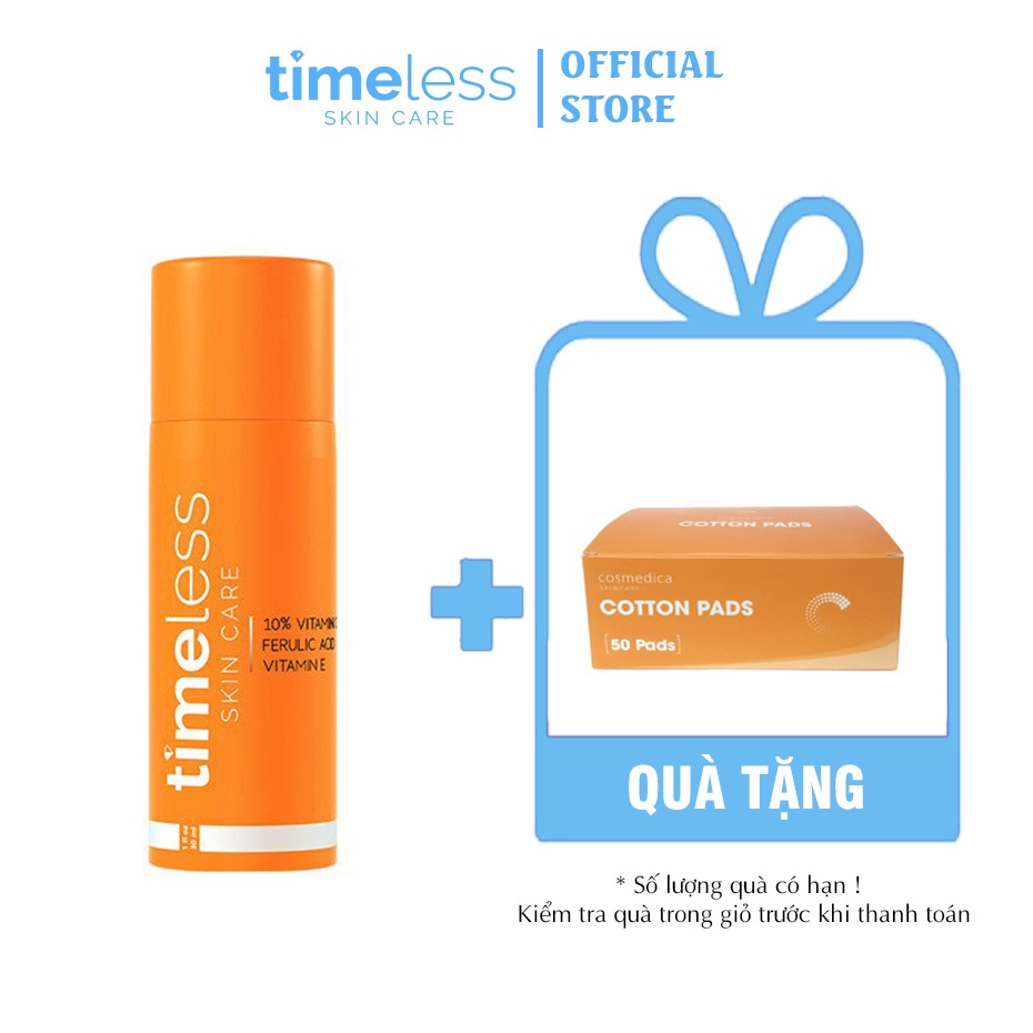 Timeless 10% Vitamin C Ferulic Acid Vitamin E Serum (30ml)