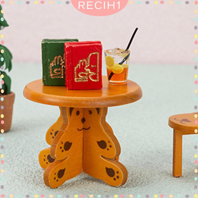 Bộ 4 Mô Hình Sách mini Bằng Nhựa Dùng Trang Trí Tiểu Cảnh DIY