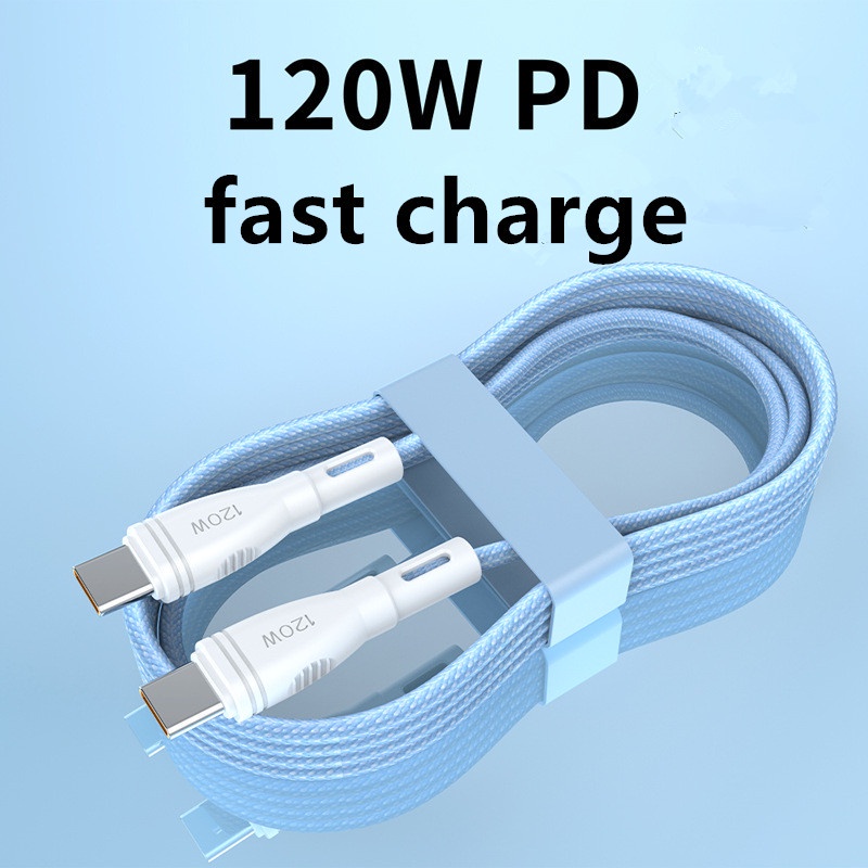 Dây Cáp Sạc Nhanh 6A 120W Type-C Sang PD (i-Phone) Cho i-Phone 14 13 Samsung Xiaomi