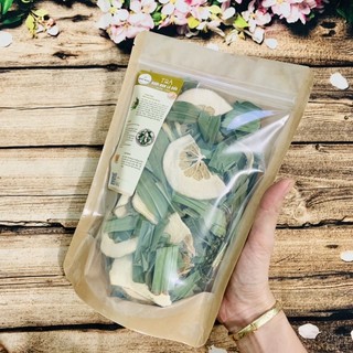 Trà bưởi non lá dứa