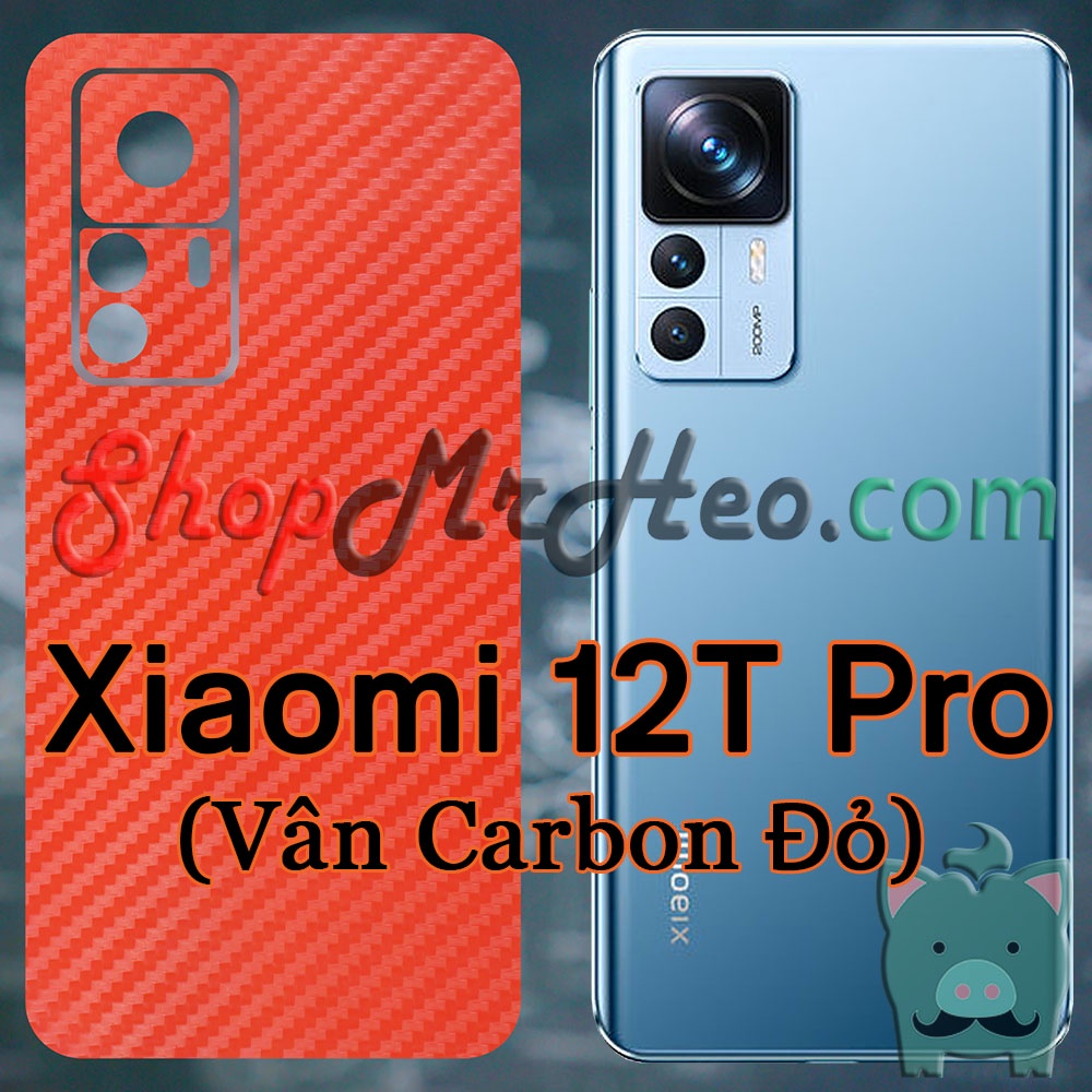 Skin Dán Mặt Sau Lưng Xiaomi 12T Pro - Xiaomi 12T - Redmi K50 Ultra
