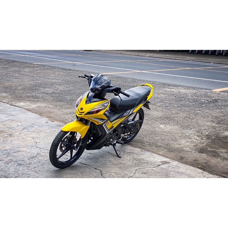 Tem rời Ex nhỏ mẫu Zin siêu nét cho xe màu đen vàng