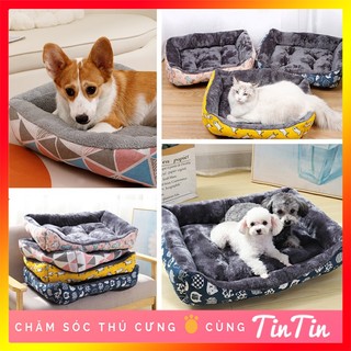 Đệm Cho Chó Mèo Nằm Mùa Đông - Ổ Đệm Cho Chó Mèo Size Lớn #Tintin Pet Store