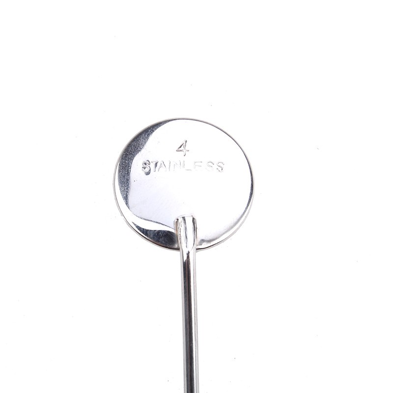 Set 10 Gương Nha Khoa Bằng Thép Không Gỉ Chăm Sóc Răng Miệng