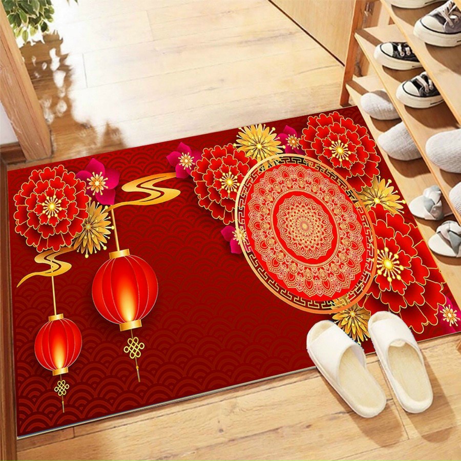 Thảm lau chân tết 2023  an khang nhiều mẫu.