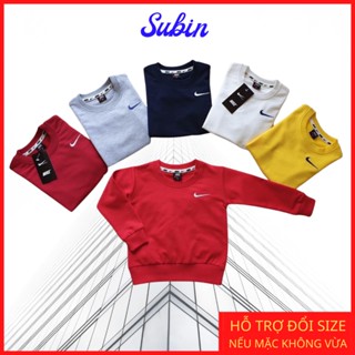  Áo thun dài tay cổ tròn bé trai thêu MÓC  8 - 30kg  