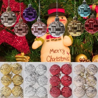 Set 6 Trái Châu Trang Trí Thông Noel