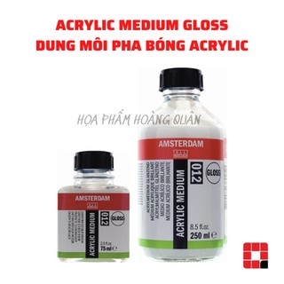 Dung môi pha bóng Acrylic - Acrylic Medium Gloss - 012