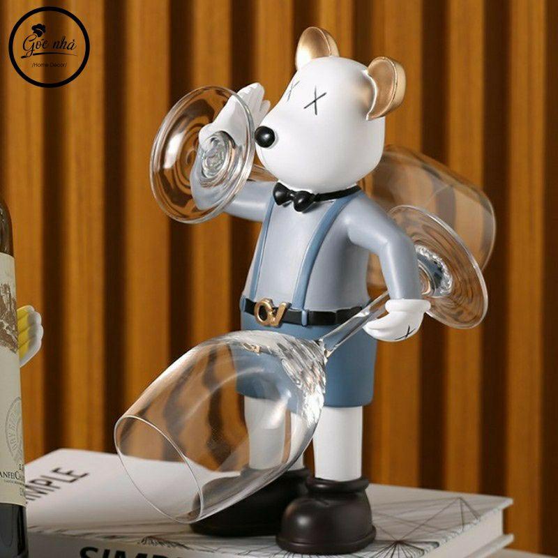 [Có sẵn] Tượng Gấu Bearick Bê Ly độc đáo sang trọng