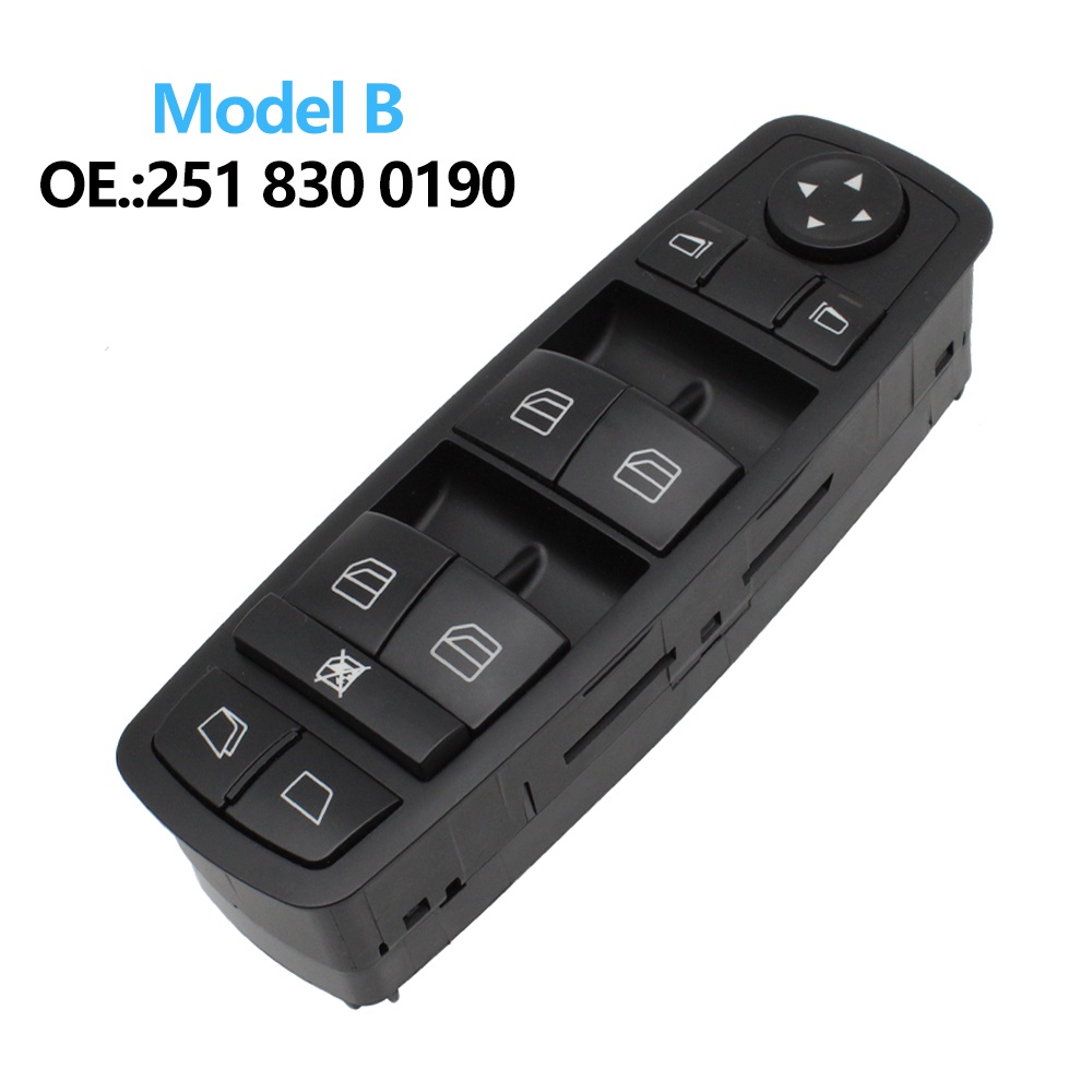 Công Tắc Điều Khiển Cửa Sổ Xe Hơi Mercedes Benz ML GL R Class W164 W251 2518300590,2518300290,2518300090