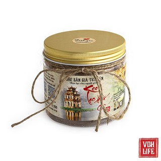 Kẹo Lạc Vừng một nắng xốp ngon Phố Cổ - Hà Nội đặc sản gia truyền thơm ngon hảo hạng hộp 300g.